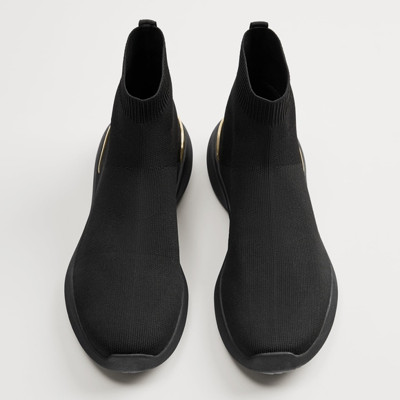 ZARA HIGH TOP SOCK RUNNERS NWT! - Picture 2 of 2